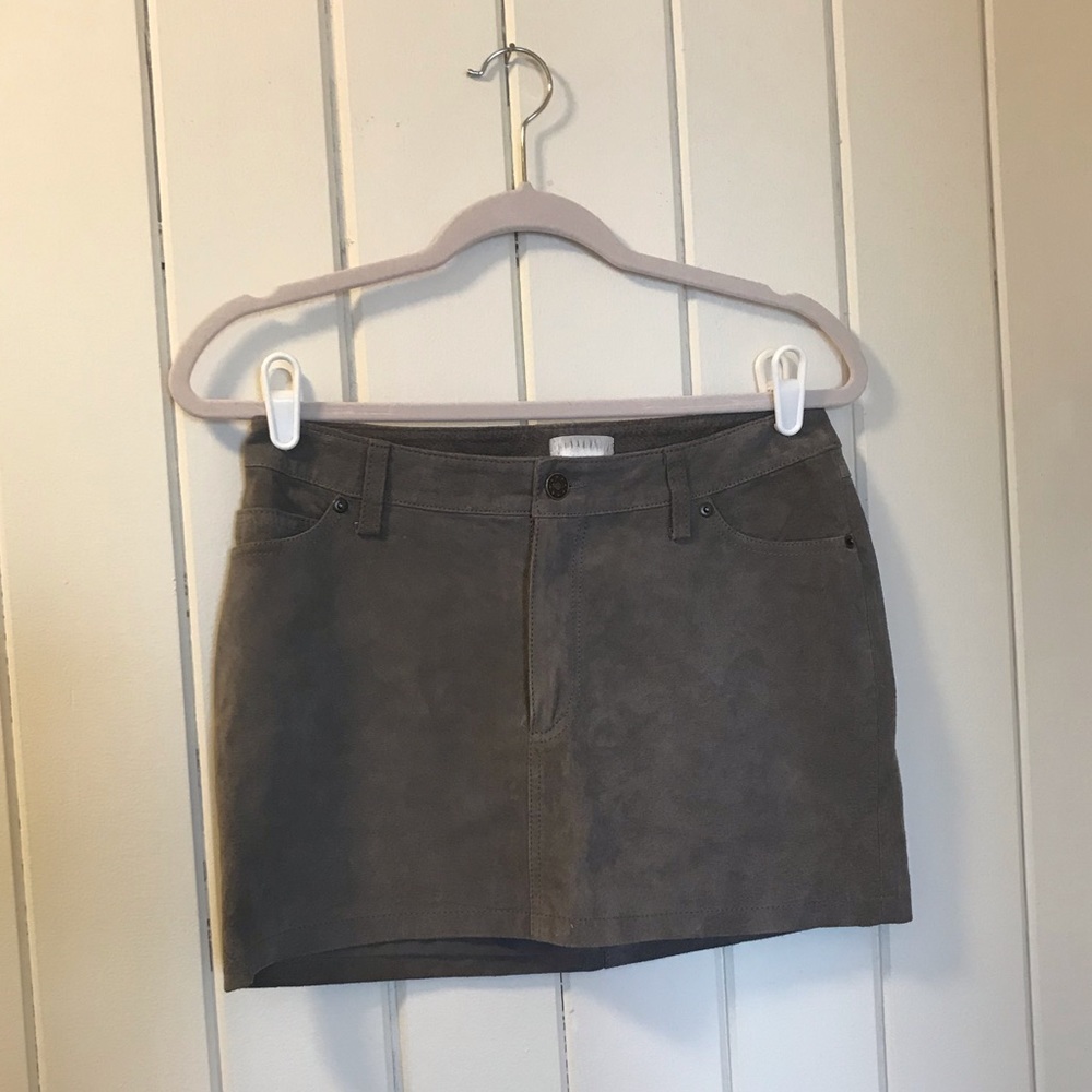 Leather Skirt